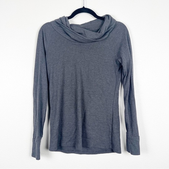 Eddie Bauer Tops - Eddie Bauer Long Sleeve Thermal Cowl Neck Top Sz‎ M